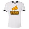 Unisex Fine Jersey Ringer Tee. Thumbnail