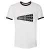 Unisex Fine Jersey Ringer Tee. Thumbnail