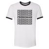 Unisex Fine Jersey Ringer Tee. Thumbnail
