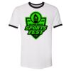 Unisex Fine Jersey Ringer Tee. Thumbnail
