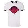 Unisex Fine Jersey Ringer Tee. Thumbnail