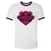 Unisex Fine Jersey Ringer Tee. Thumbnail
