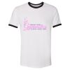 Unisex Fine Jersey Ringer Tee. Thumbnail