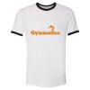 Unisex Fine Jersey Ringer Tee. Thumbnail
