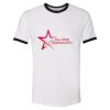 Unisex Fine Jersey Ringer Tee. Thumbnail