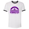 Unisex Fine Jersey Ringer Tee. Thumbnail
