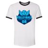 Unisex Fine Jersey Ringer Tee. Thumbnail
