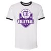 Unisex Fine Jersey Ringer Tee. Thumbnail