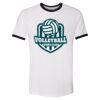 Unisex Fine Jersey Ringer Tee. Thumbnail