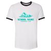 Unisex Fine Jersey Ringer Tee. Thumbnail
