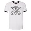 Unisex Fine Jersey Ringer Tee. Thumbnail