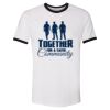 Unisex Fine Jersey Ringer Tee. Thumbnail