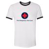 Unisex Fine Jersey Ringer Tee. Thumbnail