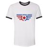 Unisex Fine Jersey Ringer Tee. Thumbnail
