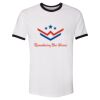 Unisex Fine Jersey Ringer Tee. Thumbnail
