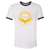Unisex Fine Jersey Ringer Tee. Thumbnail