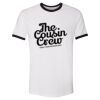 Unisex Fine Jersey Ringer Tee. Thumbnail