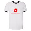 Unisex Fine Jersey Ringer Tee. Thumbnail