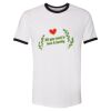 Unisex Fine Jersey Ringer Tee. Thumbnail