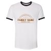 Unisex Fine Jersey Ringer Tee. Thumbnail