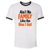 Unisex Fine Jersey Ringer Tee. Thumbnail