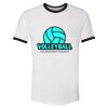 Unisex Fine Jersey Ringer Tee. Thumbnail