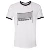 Unisex Fine Jersey Ringer Tee. Thumbnail