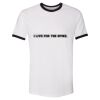 Unisex Fine Jersey Ringer Tee. Thumbnail
