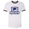 Unisex Fine Jersey Ringer Tee. Thumbnail