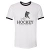 Unisex Fine Jersey Ringer Tee. Thumbnail