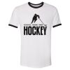Unisex Fine Jersey Ringer Tee. Thumbnail