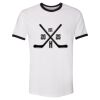 Unisex Fine Jersey Ringer Tee. Thumbnail