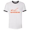Unisex Fine Jersey Ringer Tee. Thumbnail