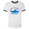 Unisex Fine Jersey Ringer Tee. Thumbnail