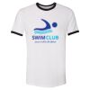 Unisex Fine Jersey Ringer Tee. Thumbnail