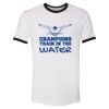 Unisex Fine Jersey Ringer Tee. Thumbnail