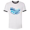 Unisex Fine Jersey Ringer Tee. Thumbnail