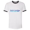 Unisex Fine Jersey Ringer Tee. Thumbnail