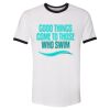 Unisex Fine Jersey Ringer Tee. Thumbnail