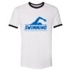 Unisex Fine Jersey Ringer Tee. Thumbnail