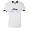 Unisex Fine Jersey Ringer Tee. Thumbnail