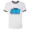 Unisex Fine Jersey Ringer Tee. Thumbnail