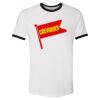 Unisex Fine Jersey Ringer Tee. Thumbnail