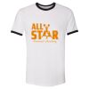 Unisex Fine Jersey Ringer Tee. Thumbnail