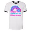Unisex Fine Jersey Ringer Tee. Thumbnail