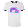 Unisex Fine Jersey Ringer Tee. Thumbnail