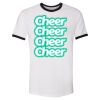 Unisex Fine Jersey Ringer Tee. Thumbnail