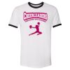 Unisex Fine Jersey Ringer Tee. Thumbnail