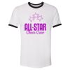 Unisex Fine Jersey Ringer Tee. Thumbnail