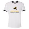 Unisex Fine Jersey Ringer Tee. Thumbnail